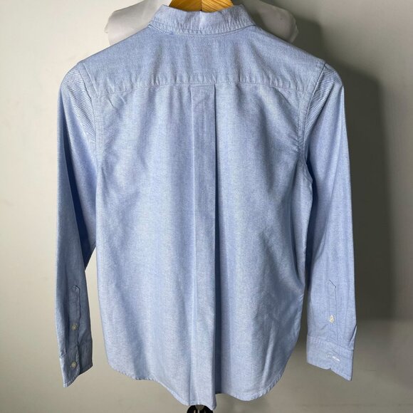 POLO Ralph Lauren Kid's Boy's Light Blue Button Down Shirt Size Large - Picture 2 of 7
